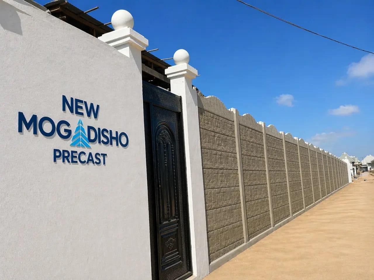 Mashruuc derbi/oodda shub diyaarsan ah oo ay fulisay New Mogadishu Precast